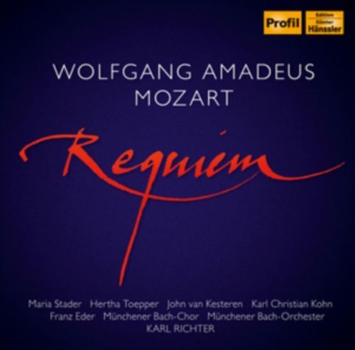 Wolfgang Amadeus Mozart: Requiem (CD / Album)