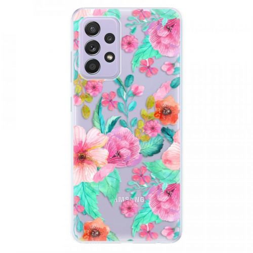 Odolné silikónové puzdro iSaprio - Flower Pattern 01 - Samsung Galaxy A52/A52 5G