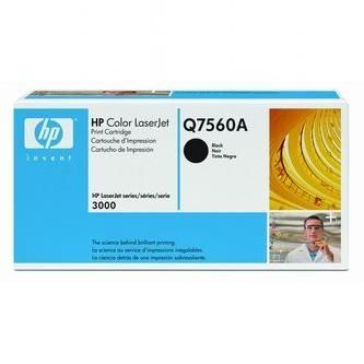 HP Tonerová cartridge HP Color LaserJet 3000, n, dn, dtn, čierna, Q7560A, 6500s, O% - originál