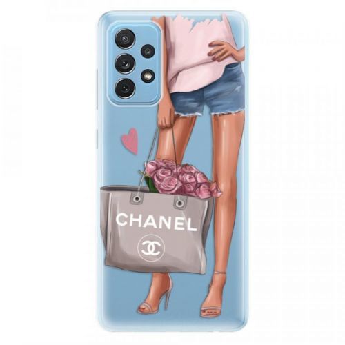 Odolné silikónové puzdro iSaprio - Fashion Bag - Samsung Galaxy A72