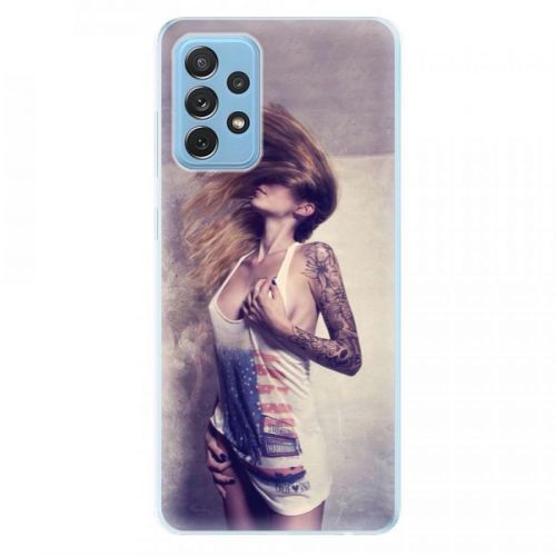 Odolné silikónové puzdro iSaprio - Girl 01 - Samsung Galaxy A72