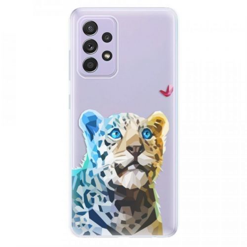 Odolné silikónové puzdro iSaprio - Leopard With Butterfly - Samsung Galaxy A52/A52 5G