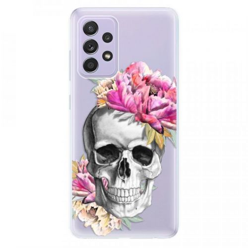 Odolné silikónové puzdro iSaprio - Pretty Skull - Samsung Galaxy A52/A52 5G
