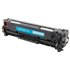 Tonery Náplně Toner HP 305A, HP CE411A, kompatibilná kazeta s čipom (Azúrová)