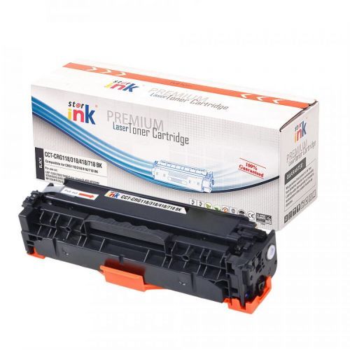 Starink kompatibilný s čipom toner Canon CRG-718Bk (Čierny)