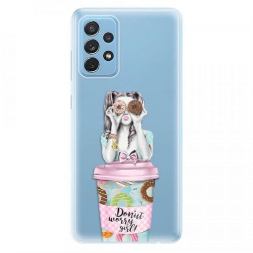 Odolné silikónové puzdro iSaprio - Donut Worry - Samsung Galaxy A72