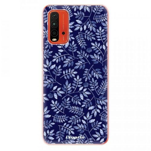 Odolné silikónové puzdro iSaprio - Blue Leaves 05 - Xiaomi Redmi 9T