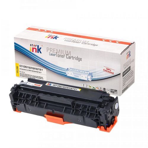 Starink kompatibilný s čipom toner Canon CRG-718Y (Žltý)
