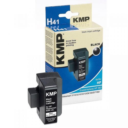 KMP Cartridge HP 363, HP C8721EE,  - kompatibilné (Čierna)