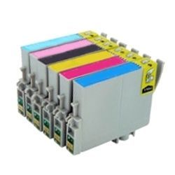 Tonery Náplně Epson T0806 kompatibilná kazeta s čipom