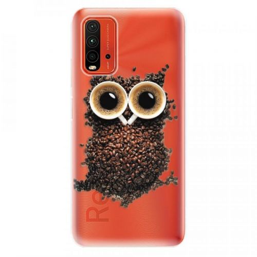 Odolné silikónové puzdro iSaprio - Owl And Coffee - Xiaomi Redmi 9T