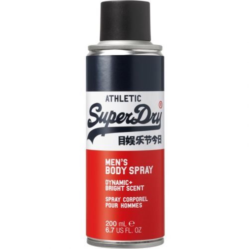 Superdry Athletic telový sprej pre mužov 200 ml