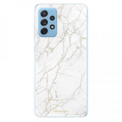 Odolné silikónové puzdro iSaprio - GoldMarble 13 - Samsung Galaxy A72