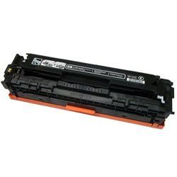 Tonery Náplně HP CE320A kompatibilná kazeta s čipom (Čierna)