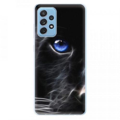 Odolné silikónové puzdro iSaprio - Black Puma - Samsung Galaxy A72