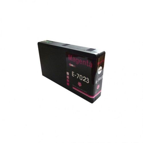 Tonery Náplně Epson T7023 kompatibilná kazeta s čipom (Purpurová)