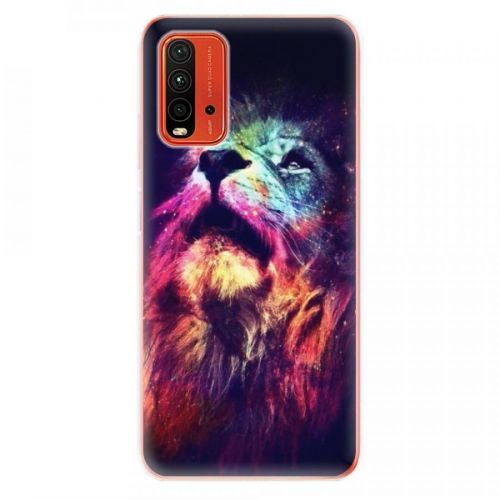Odolné silikónové puzdro iSaprio - Lion in Colors - Xiaomi Redmi 9T