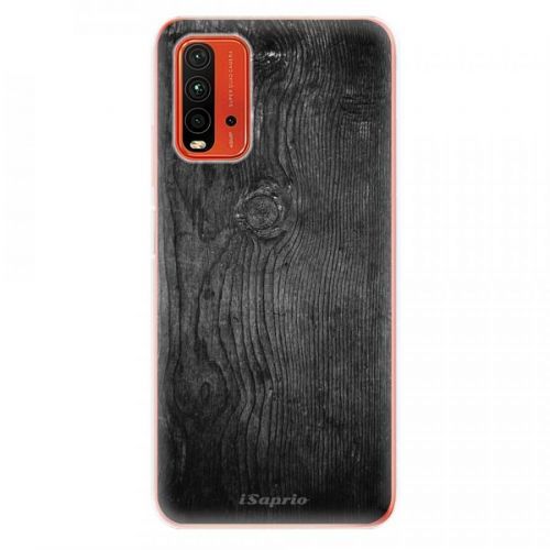 Odolné silikónové puzdro iSaprio - Black Wood 13 - Xiaomi Redmi 9T