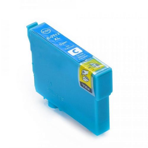 Tonery Náplně Epson T2712, kompatibilný s čipom (Azúrová)