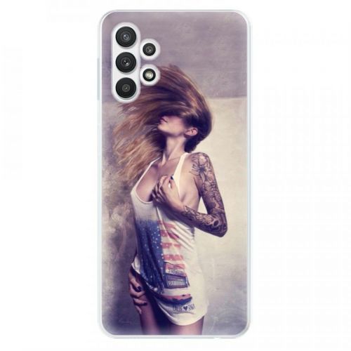 Odolné silikónové puzdro iSaprio - Girl 01 - Samsung Galaxy A32