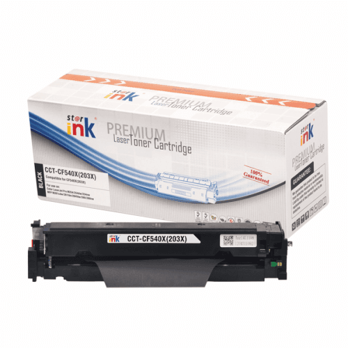 Starink kompatibilný s čipom toner HP 203X, HP CF540X (Čierny)