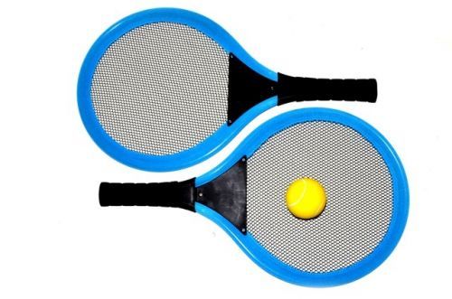 Plažový soft tenis 1 loptička - modrá
