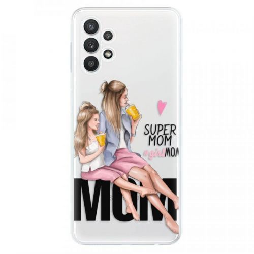 Odolné silikónové puzdro iSaprio - Milk Shake - Blond - Samsung Galaxy A32