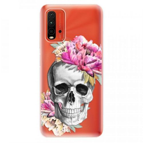 Odolné silikónové puzdro iSaprio - Pretty Skull - Xiaomi Redmi 9T