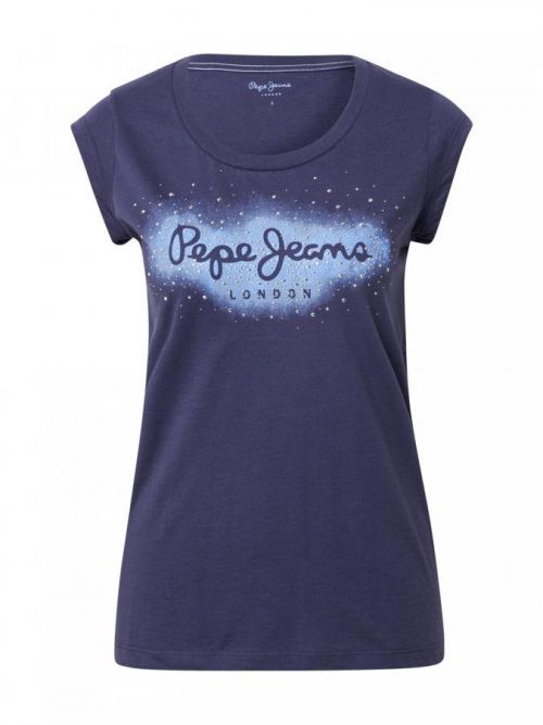 Pepe Jeans Tričko  tmavomodrá / svetlomodrá