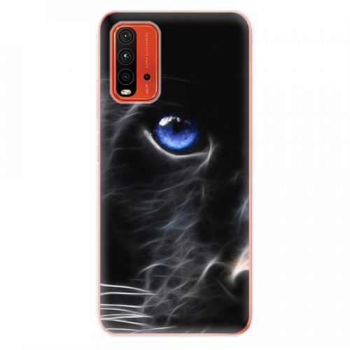 Odolné silikónové puzdro iSaprio - Black Puma - Xiaomi Redmi 9T
