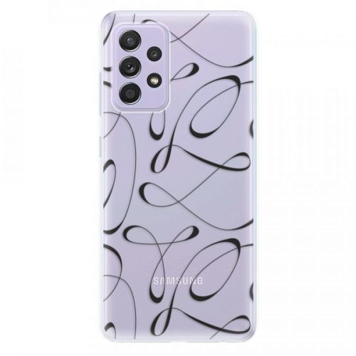 Odolné silikónové puzdro iSaprio - Fancy - black - Samsung Galaxy A52/A52 5G