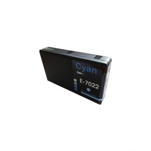 Tonery Náplně Epson T7022 kompatibilná kazeta s čipom (Azúrová)