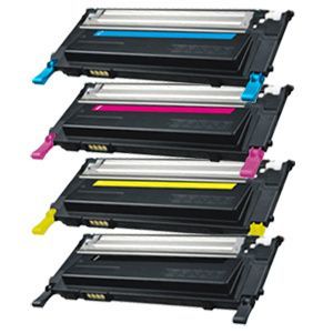Tonery Náplně Toner Samsung CLX 3175, Samsung CLT-Y4092 kompatibilná kazeta s čipom (Žltá)