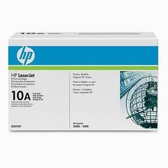 HP Tonerová cartridge HP LaserJet 2300, N, L, D, DN, DTN, čierna, 2xQ2610A, 2x6000s,% - originál