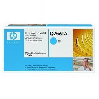 HP Tonerová cartridge HP Color LaserJet 3000, n, dn, dtn, modrá, Q7561A, 3500s, O% - originál