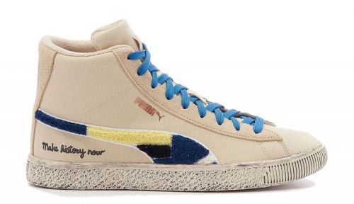 Puma Clyde Mid x Black Fives svetlohnedé 381956-01