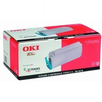 Oki Toner OKI C7000, 7200n, dn, 7400, Typ C2, čierny, 41304212, 10000s, O% - originál