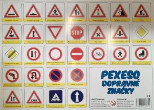 Pexeso Dopravné značky