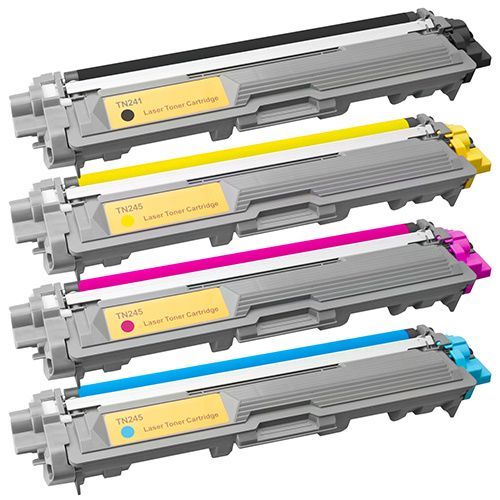 Tonery Náplně Toner Brother TN-245Y, TN-241Y, kompatibilný s čipom (žltý)