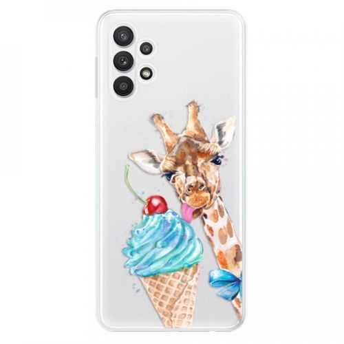 Odolné silikónové puzdro iSaprio - Love Ice-Cream - Samsung Galaxy A32
