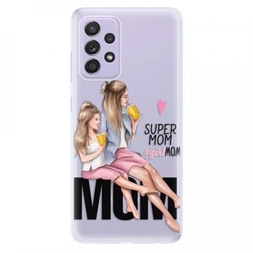 Odolné silikónové puzdro iSaprio - Milk Shake - Blond - Samsung Galaxy A52/A52 5G