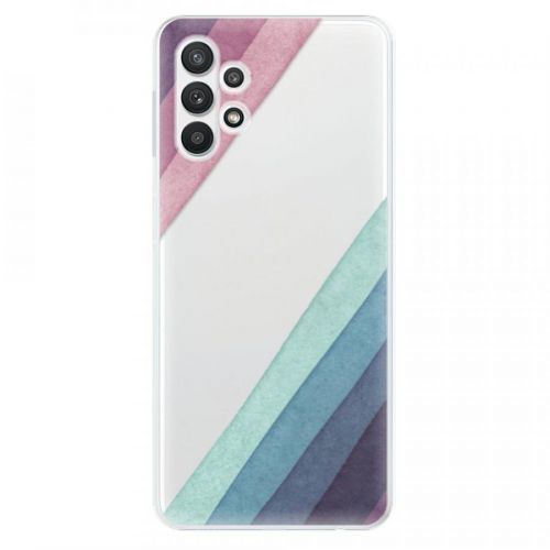Odolné silikónové puzdro iSaprio - Glitter Stripes 01 - Samsung Galaxy A32