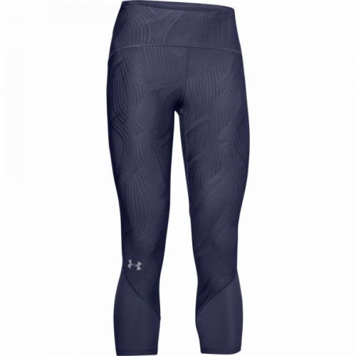 Under Armour W Fly Fast Jacquard Crop Blue Ink - M