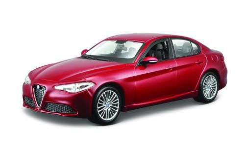 Bburago 1:24 Plus Alfa Romeo Giulia (2016) Metallic Red