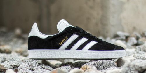 adidas Gazelle Core Black/ White/ Gold Metalic