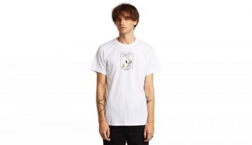 Dedicated T-shirt Stockholm Snoopy Stupidity White biele 18198