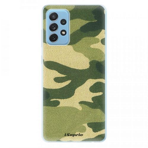 Odolné silikónové puzdro iSaprio - Green Camuflage 01 - Samsung Galaxy A72