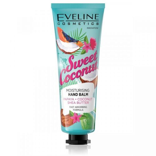 Eveline Cosmetics Eveline Sweet Coconut Hydratačný krém na ruky 50ml