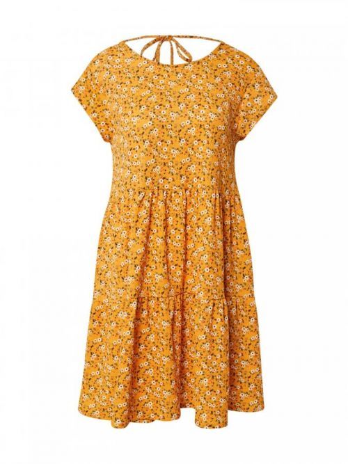 Stitch and Soul Letné šaty  žltá / béžová / zelená / antracitová