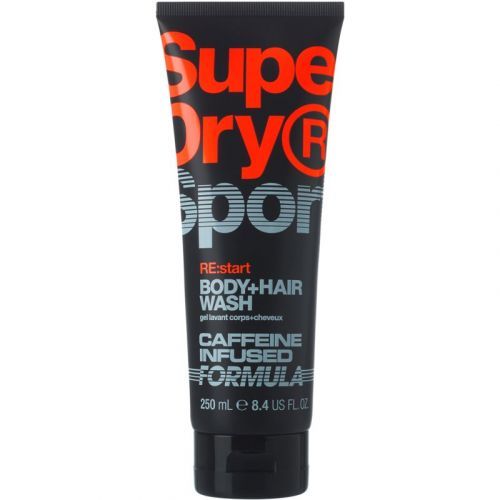 Superdry RE:start sprchový gél na telo a vlasy pre mužov 250 ml
